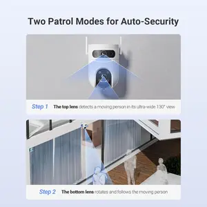 EZVIZ H9c Dual 2K & 2K Dual-Lens Pan & Tilt Wi-Fi Camera
