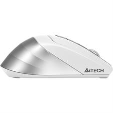 A4Tech FB35CS Dual Mode Rechargeable - Silent Click Wireless Mouse | Icy White