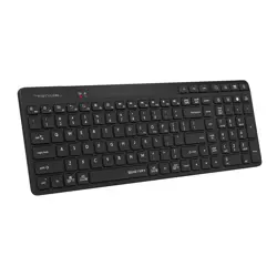 A4Tech Fstyler FBK27C AS Bluetooth & 2.4G Rechargeable Wireless Keyboard - Black