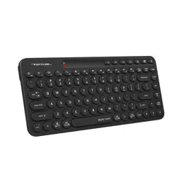 A4Tech Fstyler FBK36C AS Bluetooth & 2.4G Rechargeable Keyboard - Black