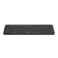 A4Tech Fstyler FBK36C AS Bluetooth & 2.4G Rechargeable Keyboard - Black