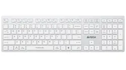 A4Tech Fstyler FBX50C Dual Mode Bluetooth / 2.4G Wireless Rechargeable Keyboard - White