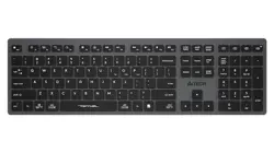 A4Tech Fstyler FBX50C Dual Mode Bluetooth / 2.4G Wireless Rechargeable Keyboard - Black
