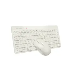 A4Tech Fstyler FG2200 Air 2.4G Wireless Keyboard & Mouse Combo - Beige