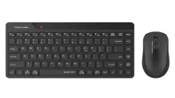 A4Tech Fstyler FG2200 Air 2.4G Wireless Keyboard & Mouse Combo - Black