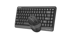 A4Tech Fstyler FGS1110Q 2.4G Compact Wireless Keyboard & Mouse Combo - Grey