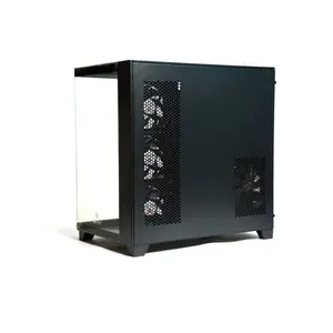 GFury Mighty GF-300 ATX Gaming PC Case, 4x ARGB Pre-Installed Fans - Black