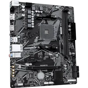 Gigabyte B450M H ARGB AMD AM4 DDR4 MicroATX Motherboard | PCIe Gen3 x4 M.2, RGB Fusion 2.0, Integrated ARGB Header