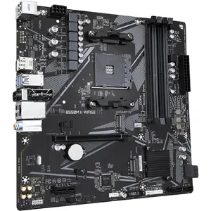 Gigabyte B550M DS3H AC R2 AMD AM4 DDR4 MicroATX Motherboard, 5+3 Power Phase, 2X M.2, PCIe 4.0, WIFI5, GbE LAN, PCIe EZ-Latch, WiFi EZ Plug, RGB Fusion