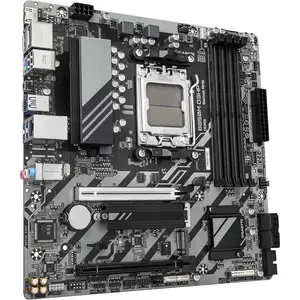 Gigabyte B850M D3HP AMD AM5 DDR5 MicroATX Motherboard - AMD Ryzen 9000 Series CPUs, 5+2+2 Phases Digital VRM, up to 8200MHz DDR5 (OC), 1xPCIe 5.0 + 1xPCIe 4.0 M.2, GbE LAN, USB 3.2 Gen 2
