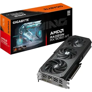 GIGABYTE Radeon RX 9060 XT Gaming OC 16G Graphics Card, PCIe 5.0, 16GB GDDR6