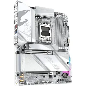 Gigabyte X870 AORUS Elite X3D ICE AMD AM5 ATX Motherboard, DDR5, 16+2+2 Power Phase, 4X M.2, PCIe 5.0, USB4, WIFI7, PCIe-EZ Latch Plus