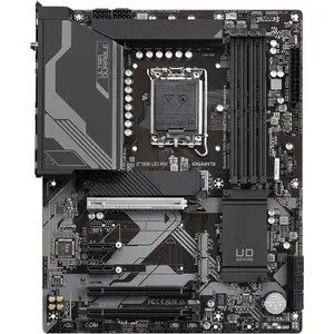 Gigabyte Z790 UD AX Intel LGA1700 DDR5 ATX Motherboard, Triple M.2, PCIe 5.0, USB 3.2 Gen2X2 Type-C, Intel Wi-Fi 6E, 2.5GbE LAN, PCIe EZ-Latch