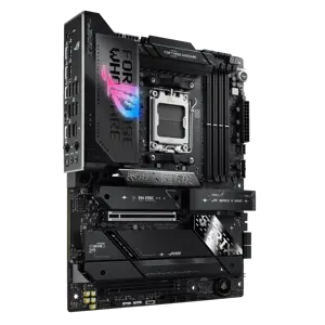 ASUS ROG STRIX X870E-E GAMING WIFI AMD AM5 X870 ATX Motherboard 18+2+2 Power Stages, Dynamic OC Switcher, Core Flex, DDR5 AEMP, WiFi 7, 5X M.2, PCIe 5.0, Q-Release Slim, USB4, AI OCing & Networking