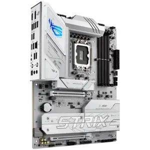 ASUS ROG Strix B860-A Gaming WiFi, ATX Motherboard, Advanced AI Ready, 14+1+2+1 Power Stages, DDR5, PCIe 5.0, Four M.2 Slots, WiFi 7, AI Networking II, Aura Sync RGB
