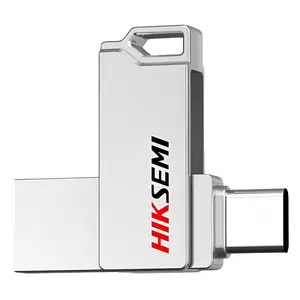 Hiksemi Sync 64GB Dual Type-A/Type-C USB 3.2 Flash Drive -  Silver