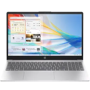 HP 15-FD0215DX Laptop | Intel Core i5-1334U, 16GB DDR4, 512GB SSD, Intel Iris Xe Graphics, 15.6" FHD Touchscreen, Windows 11 Home, Silver
