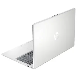 HP 15-FD0641NIA Laptop | Intel Core 5 120U, 8GB DDR5-5200MT/s RAM, 512GB PCIe NVMe M.2 SSD, 15.6" FHD Anti-Glare Display, Intel Graphics, DOS, Natural Silver