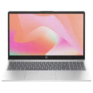 HP 15 FD2050WM Laptop | Intel Core Ultra 5 225U, 8GB DDR5, 512GB SSD, 15.6" FHD IPS Touchscreen Display, Windows 11, Natural Silver