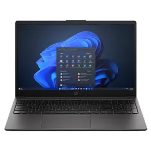 HP 250R G10 Laptop | Intel Core 5 120U, 8GB Ram, 512GB SSD, 15.6" FHD Display, Backlit Keyboard, DOS, Black