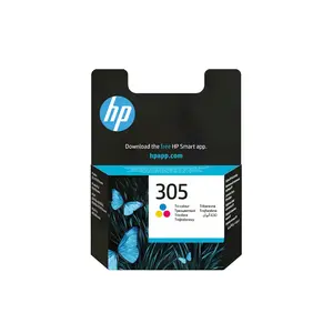 HP 305 Tri-Color & Black Original Ink Cartridge Set