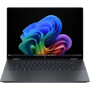 HP Omnibook X Flip 16-AS0033DX Laptop | Intel Core Ultra 7-258V, 32GB RAM, 2TB SSD, 16" 2K Touch Screen, Windows 11 Home, Eclipse Gray