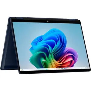 HP Omnibook X Flip X360 14-FM0013DX Laptop | Intel Core Ultra 5 226V, 16GB DDR5, 512GB SSD, Intel Arc 130V Graphics, 14" 2K IPS Touchscreen, Windows 11 Home, Atmospheric Blue