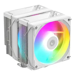 ID-Cooling FROZN A620 PRO SE ARGB WHITE CPU Air Cooler | 260W TDP, 6x 6mm Heatpipes, Dual Tower - White