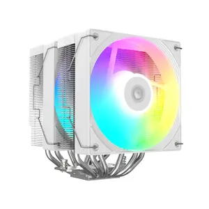 ID-Cooling FROZN A620 PRO SE ARGB WHITE CPU Air Cooler | 260W TDP, 6x 6mm Heatpipes, Dual Tower - White