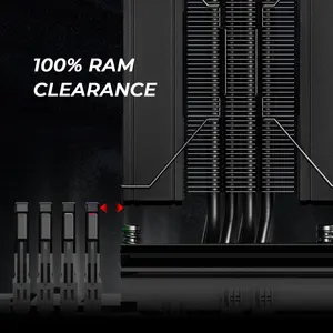 ID-Cooling FROZN A410 DK Dual Fan CPU Air Cooler - Black