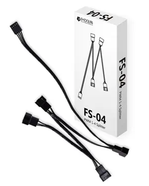 ID-Cooling FS-04 PWM 1-4 Fan Splitter