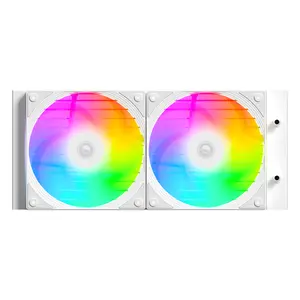 ID-Cooling FX240 INF White ARGB AIO 240mm Liquid CPU Cooler - White