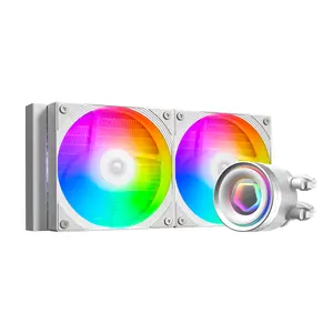 ID-Cooling FX240 INF White ARGB AIO 240mm Liquid CPU Cooler - White