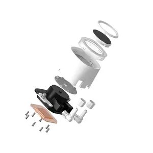 ID-Cooling FX360 LCD 360mm AIO Liquid CPU Cooler | 1.48" Customizable LCD Display, 350W TDP, Triple Low Noise ARGB Fans - White