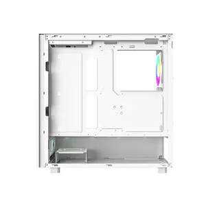 ID-Cooling WARE 510 ARGB White ATX Gaming PC Case | 4x ARGB Fans Pre-Installed, Front & Top 360MM Radiator Support, Side Tempered Glass