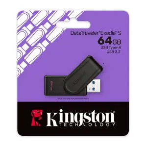 Kingston 64GB DataTraveler Exodia S USB Flash Drive