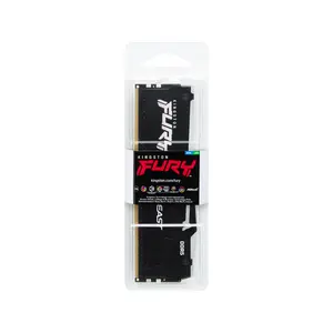 Kingston FURY Beast RGB DDR5 16GB 5600MHz CL40 Intel XMP Desktop Memory - Black