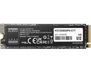 Klevv CRAS C715 512GB M.2 2280 NVMe PCIe Gen3x4 Solid State Drive