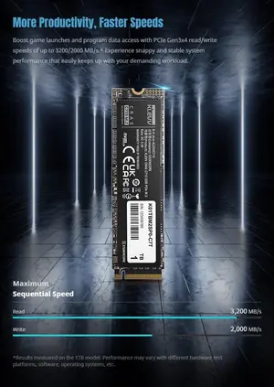 Klevv CRAS C715 512GB M.2 2280 NVMe PCIe Gen3x4 Solid State Drive
