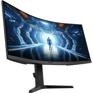KOORUI 34E6UC 34" UWQHD 180Hz Curved Ultrawide Gaming Monitor, 1440p Resolution, 1000R VA Panel, 1ms, HDR400, 95% DCI-P3, PIP/PBP, FreeSync Premium, Height Adjustable Stand