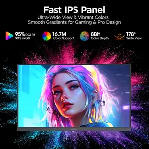 KOORUI G2511E 24.5" FHD IPS 320Hz Gaming Monitor, 1ms Response Time, Fast IPS Panel, HDR 400, 95% DCI-P3 Color Gamut, Adaptive Sync Compatible, Ergonomic Stand