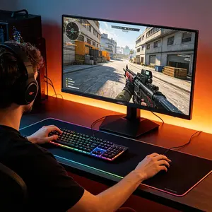 KOORUI G2711X 27" FHD IPS 240Hz Gaming Monitor, 1ms Response Time, HDR400, 99% sRGB, 90% DCI-P3, Adaptive Sync