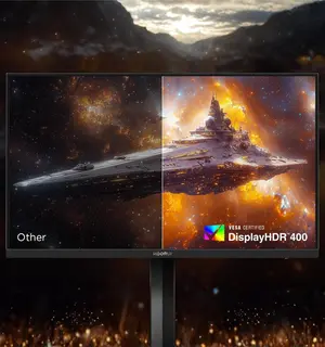 KOORUI G2711X 27" FHD IPS 240Hz Gaming Monitor, 1ms Response Time, HDR400, 99% sRGB, 90% DCI-P3, Adaptive Sync