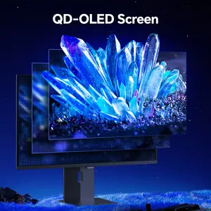 KOORUI S3241XO 31.5-Inch OLED UHD 240Hz Gaming Monitor, 0.03ms, HDR True Black 400 Adaptive Sync, HDMI 2.1 & DP 1.4, USB Type-C, Height Adjustable Stand, Low Blue Light, 99% SRGB, 99% DCI-P3