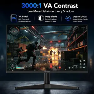 KOORUI G2412V FHD 180Hz VA Gaming Monitor | Blue Light Filter, HDMI, VESA 99% sRGB Accurate Colors