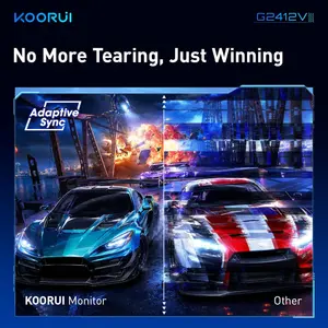 KOORUI G2412V FHD 180Hz VA Gaming Monitor | Blue Light Filter, HDMI, VESA 99% sRGB Accurate Colors