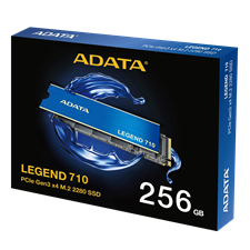 AData Legend 710 256GB M.2 2280 NVMe PCle Gen 3x4 Solid State Drive