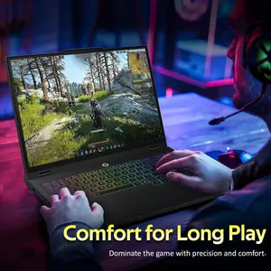 Lenovo Legion Pro 5 16ADR10 Gaming Laptop | AMD Ryzen 9 8945HX, 16GB DDR5 RAM, 1TB PCIe Gen4 SSD, NVIDIA GeForce RTX 5060 8GB, 16" WQXGA IPS 240Hz HDR 400, Windows 11 Home, Eclipse Black