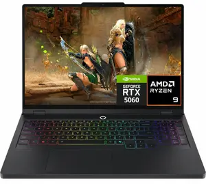 Lenovo Legion Pro 5 16ADR10 Gaming Laptop | AMD Ryzen 9 8945HX, 16GB DDR5 RAM, 1TB PCIe Gen4 SSD, NVIDIA GeForce RTX 5060 8GB, 16" WQXGA IPS 240Hz HDR 400, Windows 11 Home, Eclipse Black