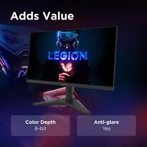 Lenovo Legion R24s 23.8" FHD 144Hz IPS Gaming Monitor | 1ms MPRT, Ports HDMI 2.1 + DisplayPort 1.2, 250 cd/m² Brightness, 99% sRGB